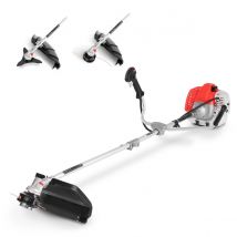 GREENCUT GGT650X-1 - Decespugliatore a benzina 65cc 4.9cv, motore 2T, 1 filo, 1 disco, doppio manubrio, cablaggio