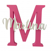 Letra Decorativa 3D con Nombre Personalizado – Ideal para Habitaciones Infantiles, Eventos o Regalos Originales. MFS Myfuturshop®