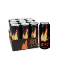 BURN Original bebida energética - Pack 12 latas de 500ml