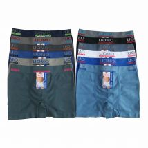 Meishida Pack de 12 Calzoncillos de Boxer Sin Costuras Talla M- L- XL, Comodidad, Elasticidad y Variedad de Colores