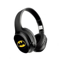 ERT Group Auriculares Inalámbricos Batman Negro con Micrófono y Lector de Tarjetas