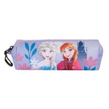 Frozen 2 Dear-Estuche Portatodo Cuadrado Ventilador 2.2, Lila, 22 x 9 cm