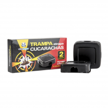 AmaHogar - Pack de 3 cajas Trampa Adhesiva para Cucarachas - Eficaz y Segura, Mantén Tu Hogar Limpio