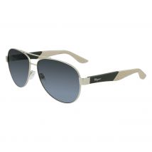 FERRAGAMO SF1077S Gafas, Langosta Transparente, 56 Unisex