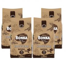 BONKA Café natural en grano 4 paquetes x 1kg
