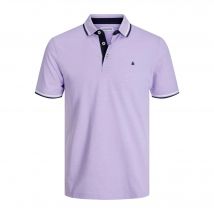 JACK&JONES 12136668 JJEPAULOS POLO SS NOOS Hombre Polo Camiseta Top TS Cuello 28676