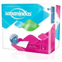 Sabanindas Normal 60X90 25Uds