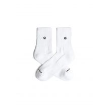Calcetines Jimmy Lion Quarter Unisex Blanco