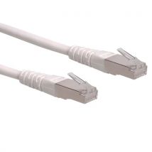 Roline Cable de conexión S/FTP-(PiMF-) Cat. 6, Blanco, 2,0m