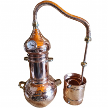 Alkimista Alambique de Cobre Artesanal con Columna Independiente