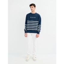 Jeans blanco de algodón y elastano, cinco bolsillos, tiro medio, versátil para cualquier calzado INSIDE