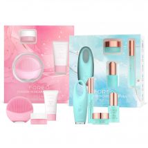 FOREO Holiday Sets - Sets de regalo para el cuidado facial: limpieza profunda y rejuvenecimiento de