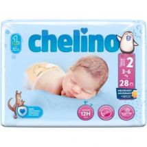 Pañales Chelino Talla 2 Recién Nacido 3-6 kg 28 Uds Chelino