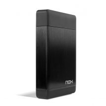 NOX LITE 3.5- Caja externa para discos duros SATA hasta 10 TB, USB 3.0, Plug&Play, material ligero y compacto, compatible con todas versiones Windows, Negro