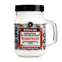 Mascarilla Reconstrucción - Be(m)dita Ghee Papaya E Queratina Vegetal 350g - Lola Cosmetics