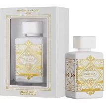 Lattafa Badee Al Oud Honor & Glory 100 ml Eau de parfum. Perfume Arabe coleccion Badee al Oud blanco ,original,  precioso bote decorativo .