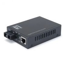 LevelOne GVT-2002 convertidor de medios 1000 Mbit/s 1310 nm Monomodo Negro