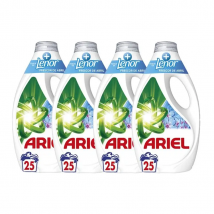 Ariel |  Detergente Líquido, Frescor Abril, Limpieza Profunda Incluso en Ciclos Mas Frios, 100 Lavados