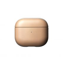Funda Nomad Airpods V3 de cuero natural