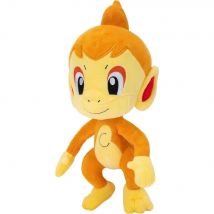 Pokémon PKW2692 Chimchar - Peluche 8 Pulgadas, Detalles auténticos, Juguetes para niños, Multicolor