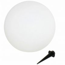 Gerimport Lámpara Solar Jardín Bola LED RGB 30cm Recargable con Mando a Distancia