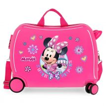 Disney Minnie Maleta Correpasillos ABS Rígida Super Helpers Rosa