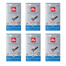 Illy Cafe PACK 6 Monodosis E.S.E Descafeinado - 18 Uds - Qumir