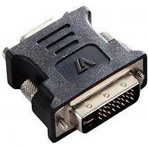 VideoSeven V7E2DVIIMVGAF - Adaptador DVI/VGA a HDMI, Negro