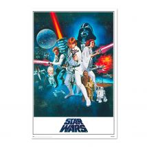 Póster Grupo Erik Star Wars La Guerra de las Galaxias - Póster La Guerra de las Galaxias - Láminas decorativas 61x91,5cm a todo color |   Pósters para pared decoración ideal habitación Star Wars