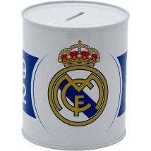 Hucha de Metal Real Madrid Blanca Mediana