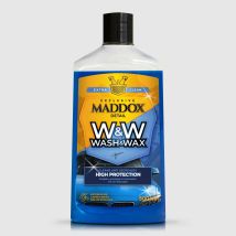 MADDOX DETAIL-WASH & WAX-Champú concentrado con cera Carnauba. Limpia, abrillanta y protege