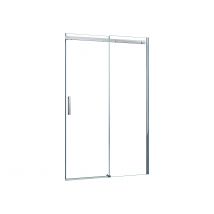 AICA Mampara de Ducha Frontal Corredera Perfil Cromado Vidrio Templado 6mm (960-1000)x1950mm