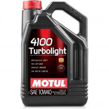 MOTUL 4100 TURBOLIGHT 10W40 Lubricante sintético para motor