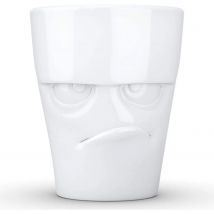 FIFTYEIGHT PRODUCTS - Taza de Cerámica Blanca Alemana con Caras Expresivas de Humor Seguro