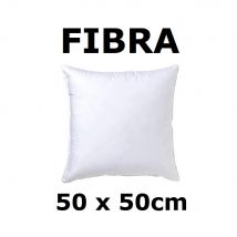 RELLENO DE COJIN,fibra 100% Poliéster hueco,COLOR BLANCO,MEDIDA 50x50cm,cm,fespu