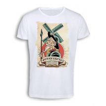 CAMISETA TACTO ALGODÓN DON QUIJOTE DE LA MANCHA cotton touch tshirt miguel de cervantes