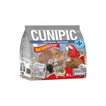 Lecho Ecológico Papel Reciclado Naturlitter Conejos y Roedores CUNIPIC 4 L
