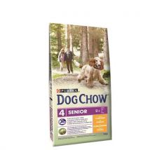 Pienso PURINA DOG CHOW SENIOR POLLO 14Kg para perros maduros