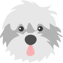 VINILIKO, Alfombra de vinilo infantil Dog