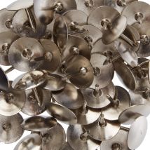 Apli Chinchetas Niqueladas Plateado 50 Unidades Modelo 11725