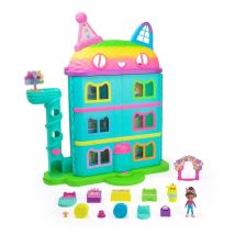 SPIN MASTER - LA CASA DE MUÑECAS DE GABBY - CASA DE MUÑECAS FESTIVA GABBY´S DOLLHOUSE CON SONIDOS,