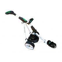 Pro Kaddy Prokaddy Carro de Golf Eléctrico Modelo D3GTXL Blanco con Batería de Litio 18AH - Diseño Ergonómico y Estructura Robusta