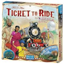 Asmodee - ¡Aventureros al Tren! India (+ Suiza)