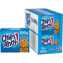 Chips Ahoy! Original Galletas Cookies Americanas con Pepitas de Chocolate 300g - Pack de 12