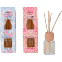Disok - Ambientador Floral Mikado 30ml - Regalos Útiles Bodas Comuniones - Pack 12 Unidades