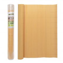 The Secret Home Cañizo PVC de Doble Cara - Valla de Ocultación - Protección Visual Privacidad - Jardín, Balcón o Terraza