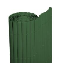 Bonerva | Cañizo Pvc Media Cara Verde |  Rollo 2x3 Metros