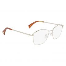 LANVIN en Bleu Lnv2103 Gafas de Sol, 722 Medium Gold, 54 Chaqueta-91,44 cm Talla Unisex Adulto