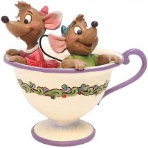 ENESCO Figura Decorativa Jaq y Gus - 15 cm - Multicolor