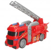 Camión de bomberos fricción Teamsterz, con luces y sonidos, juegos de coches, coches de rescate, vehículo de juguete, juego de rol, juguetes para niños, recomendado + 3 años
